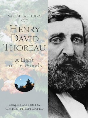 cover image of Meditations of Henry David Thoreau